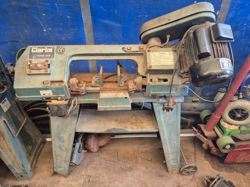 Clarke metalwork band - metalwork, saw
