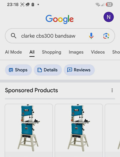 Clarke cbs300 305mm - cbs300, band