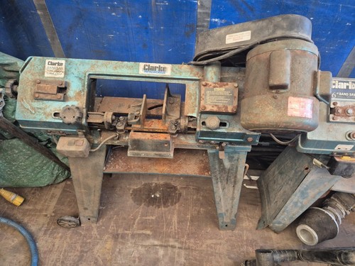 Clarke metalwork band saw - clarke,