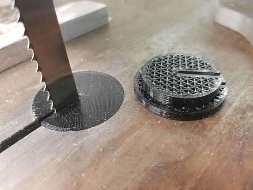 Pack bandsaw table insert - pack,